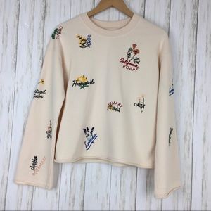 Madewell Botanical Embroidered 
